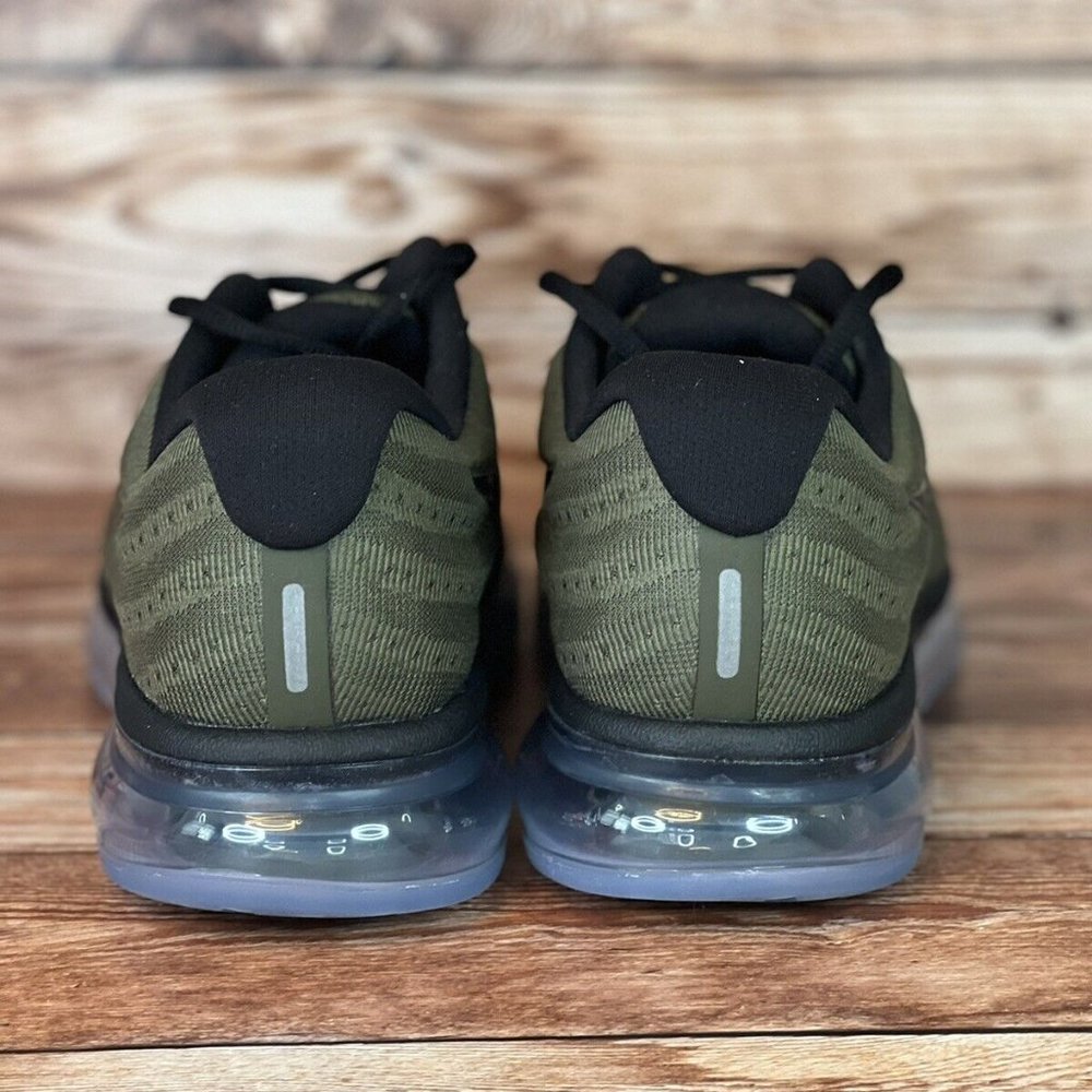 NEW Nike Air Max 2017 Cargo Khaki Black Sneakers 849559-302 Mens Size 10 - Picture 5 of 11
